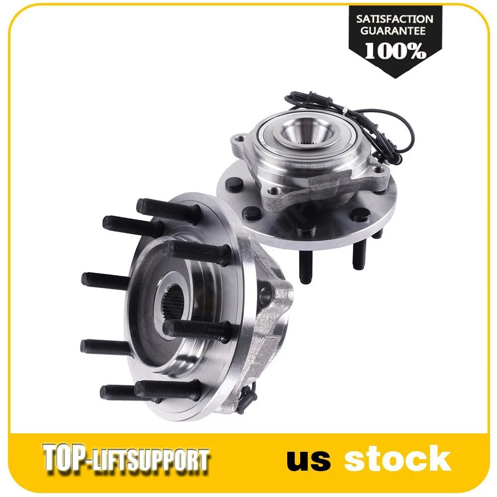 2X Front Wheel Bearing Hub Assembly for Dodge Ram 2500 3500 4WD