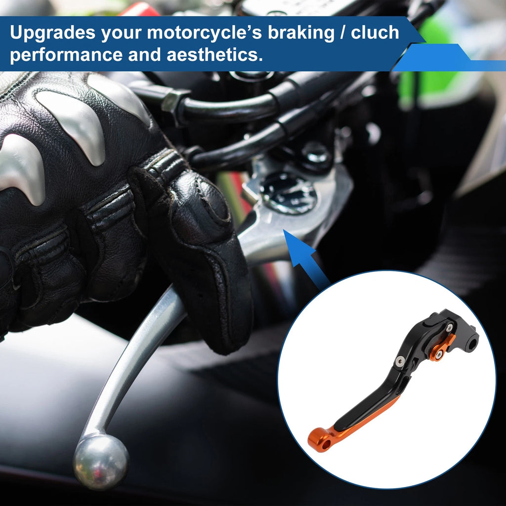 Short Long Brake Clutch Levers for Honda Rebel CMX 500 300 (2017–2021) Black Orange