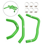 Silicone Radiator Coolant Hose Kit for Kawasaki ZX4R ZX-4RR (2023–2024) Green