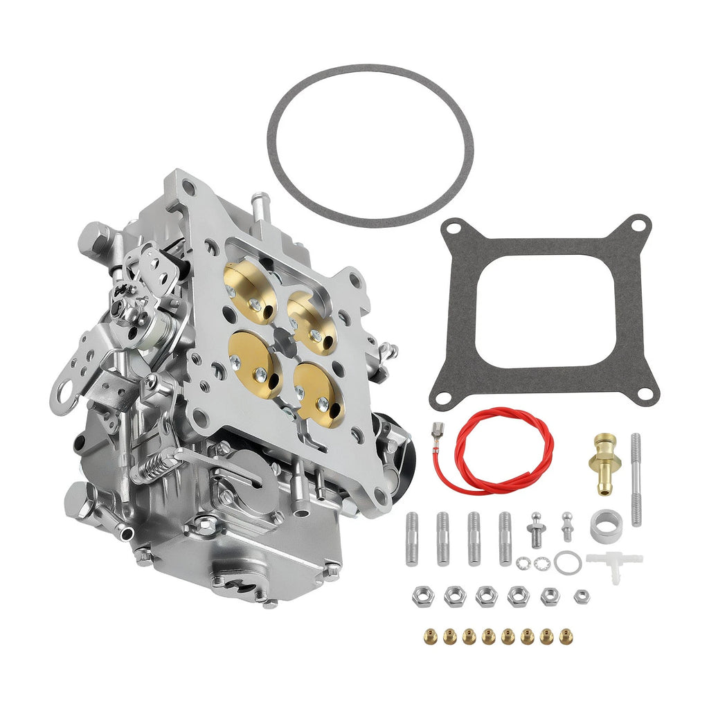 4 Barrel Carburetor 600 CFM Electric Choke for Chevy 327, Ford Thunderbird 390
