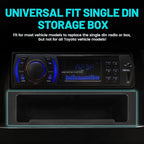 Single Din Car Radio Storage Box for Ford Mustang (1994–2000)