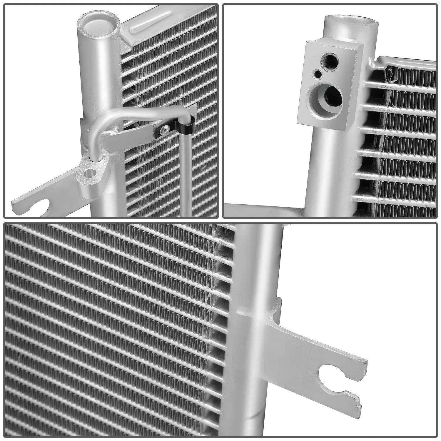 A/C Condenser for Nissan Frontier Xterra 1998–2002 (2.4L 3.3L OE Style)