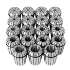 Set of 19 Metric Precision Spring Collets for CNC Engraving Milling (2-20mm)