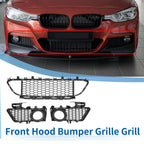 Set of 1 Front Lower Bumper Grille for BMW 320i (2013–2018)