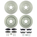 Brake Pad Kit with Rotors for Ford Crown Victoria (1992–2011)