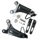 Set of 2 Passenger Footpegs Footrests for Honda CBR600RR (2003–2004)