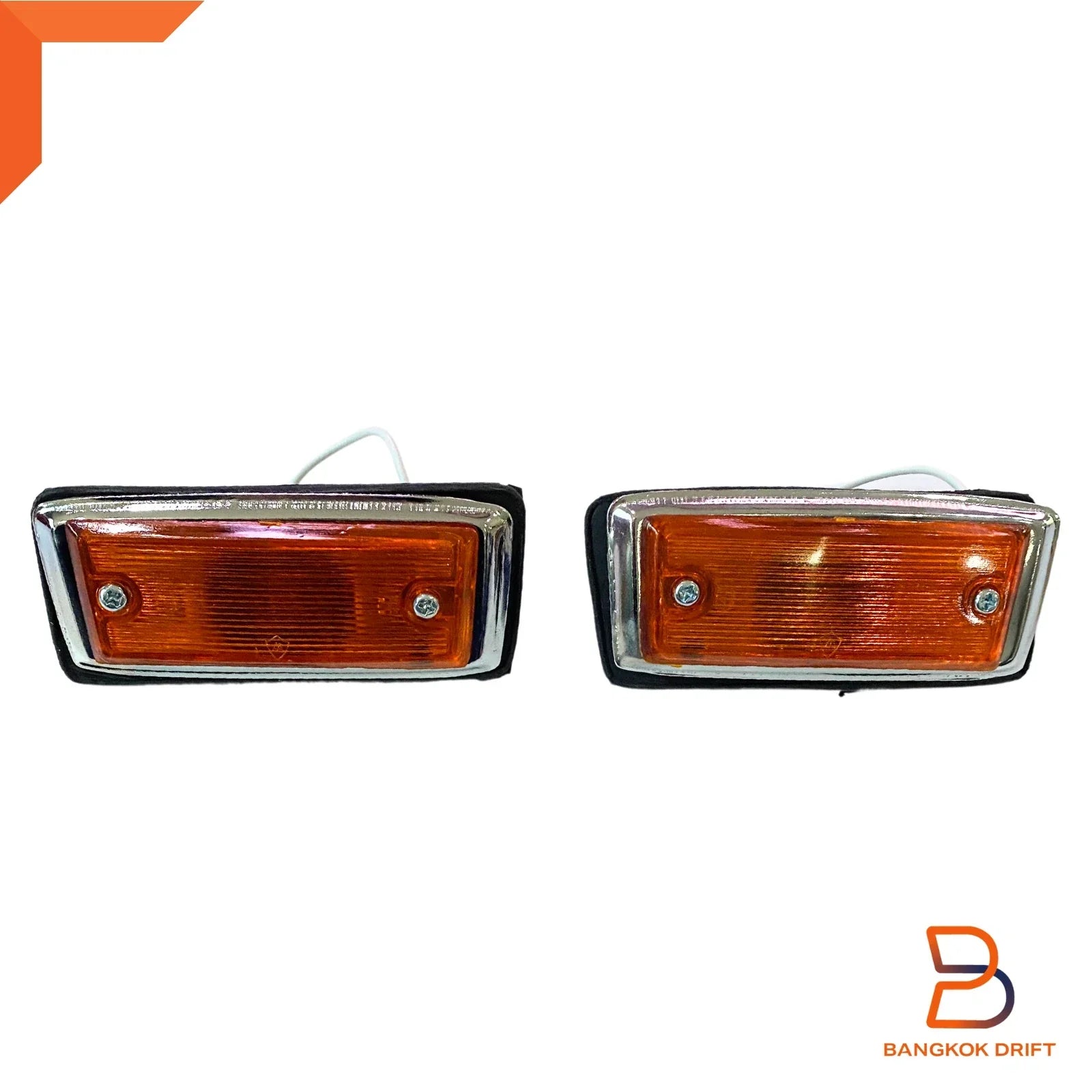 Amber Side Guard Turn Signal Lights for Toyota Celica, Hilux (72-77)