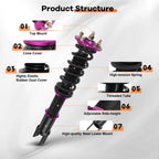 Coilovers for Honda Accord (2008-2012) & Acura TSX (2009-2014)