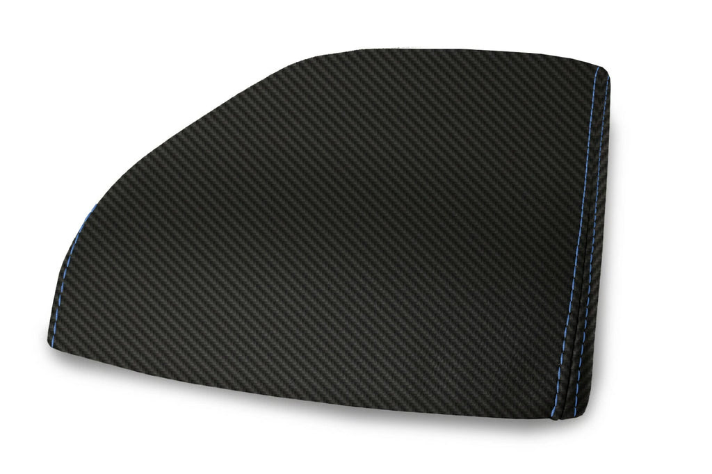 Carbon Fiber Console Lid Armrest Cover for Ford Explorer (2011–2019)