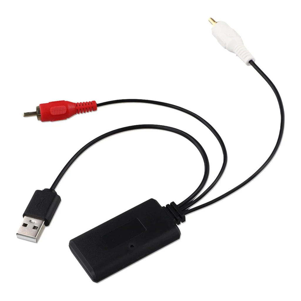 USB Car Audio Adapter with USB Connectors for Universal
