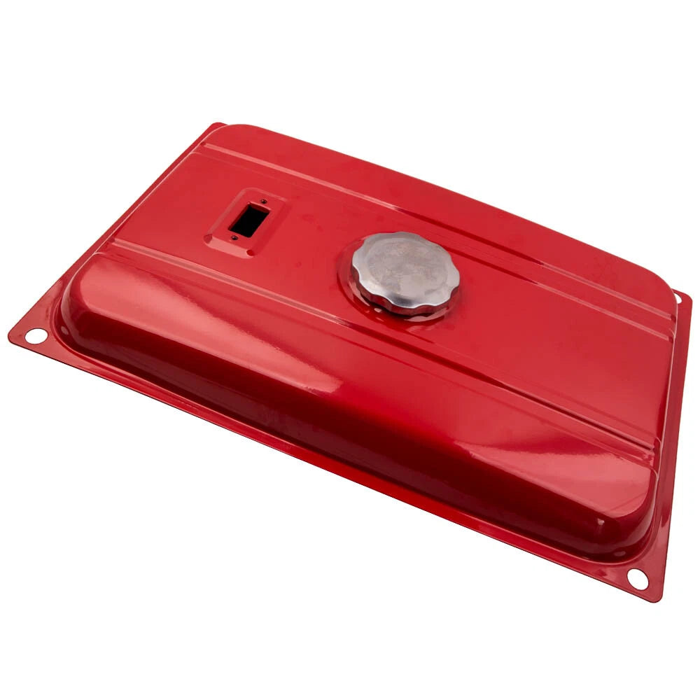 5 Gallon Gas Fuel Tank with Valve and Chrome Cap for Universal Use