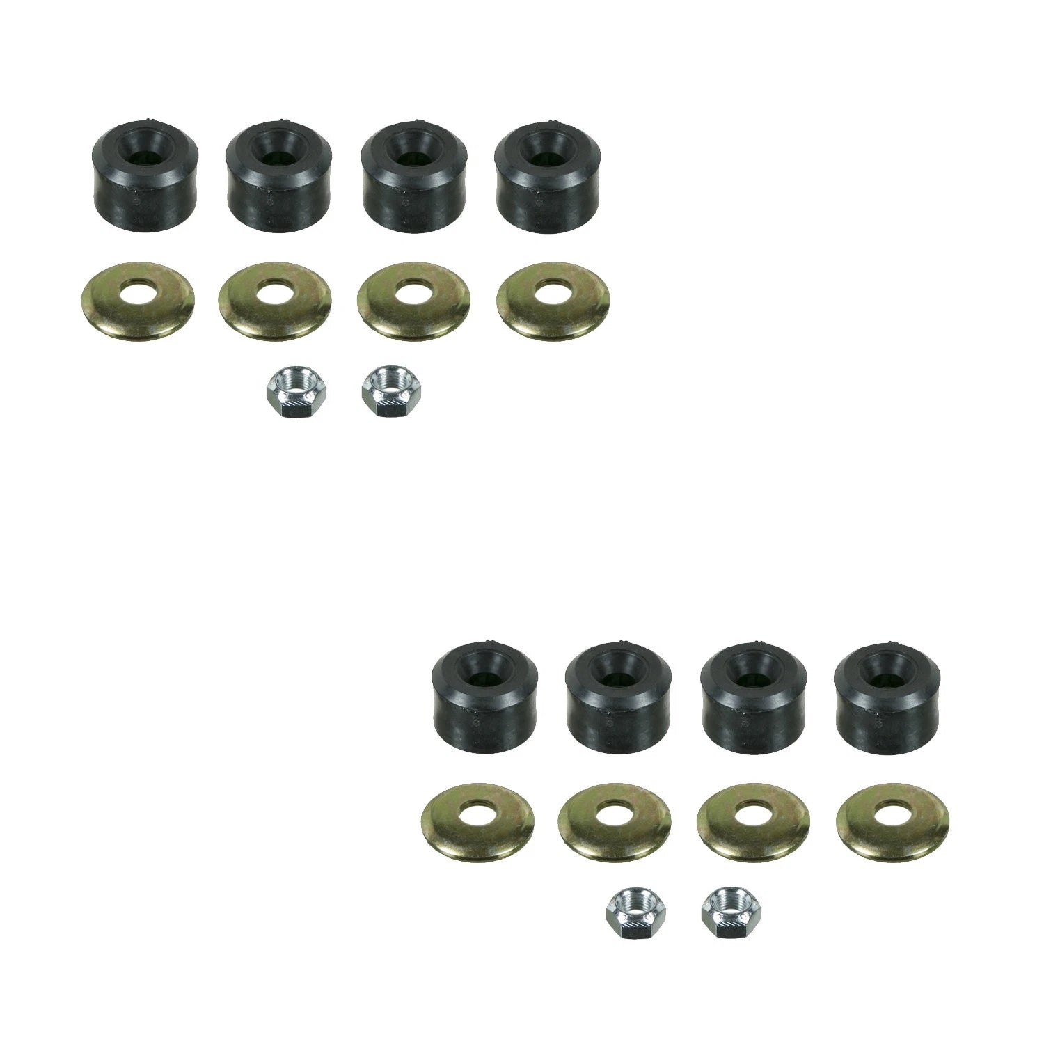 2X Moog Front Suspension Stabilizer Bar Link Kit for Chevrolet C3500 P30 (1990–2002)