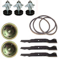 54" Deck Rebuild Kit for Craftsman 247.2506.10 (Fits Blades, Spindles, Pulleys, Belt)