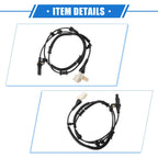 ABS Wheel Speed Sensor for Ford F150 Pickup (2009–2010) Rear Left 4.6L