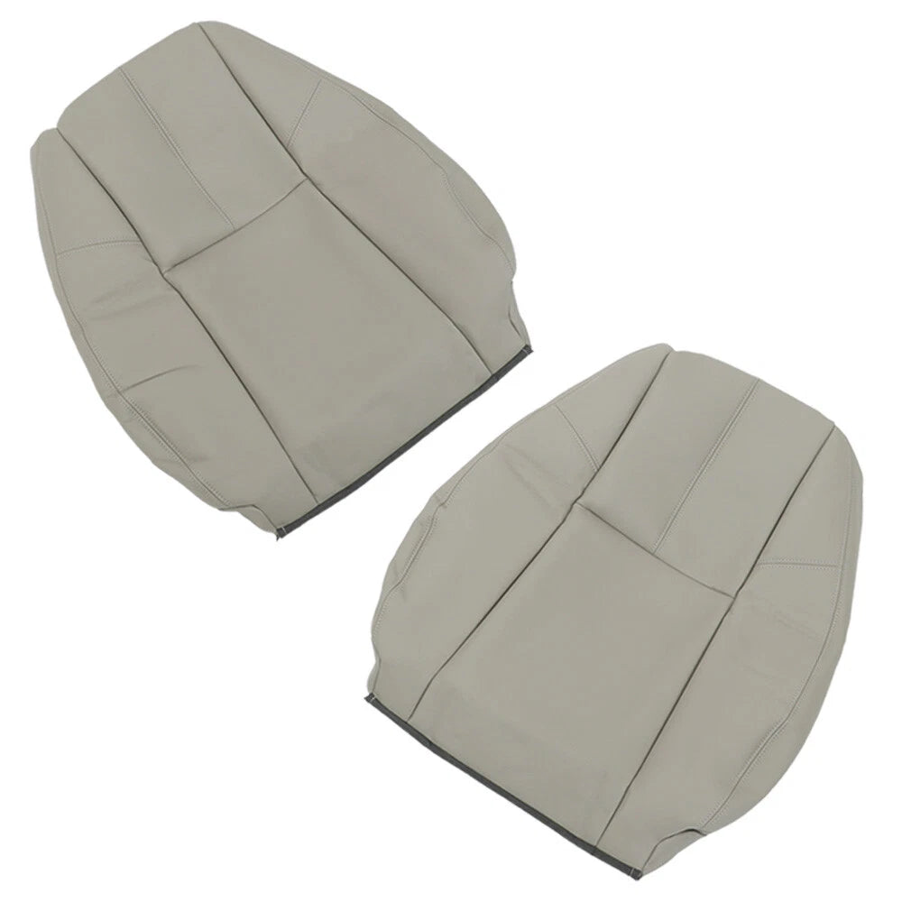 Set of 2 Seat Covers for Chevy Tahoe GMC Sierra (2007–2014) Gray