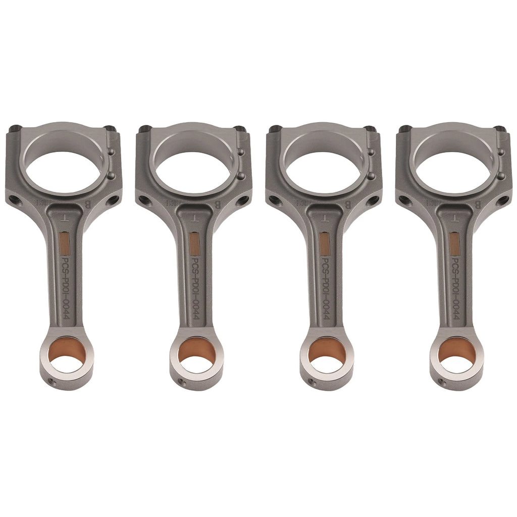 Set of 4 Turbo Connecting Rods for Hyundai Genesis, Santa Fe, Kia Optima, Sorento (2010–2016)