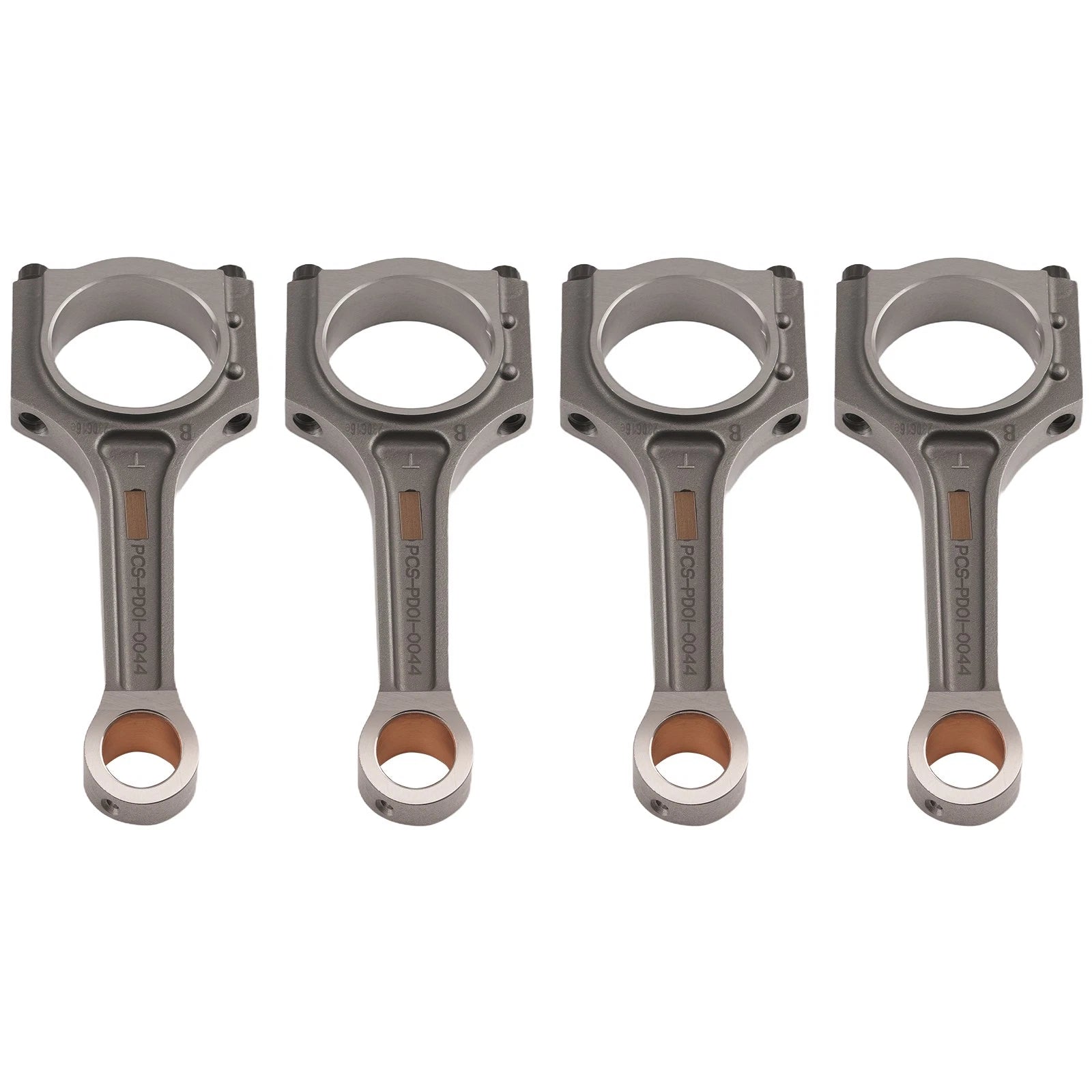 Set of 4 Turbo Connecting Rods for Hyundai Genesis, Santa Fe, Kia Optima, Sorento (2010–2016)