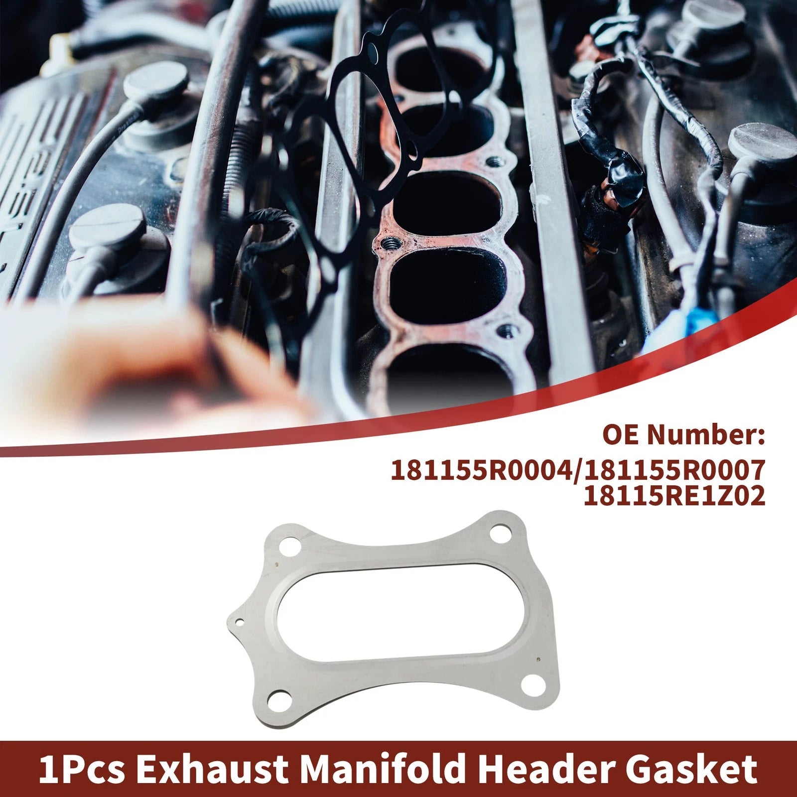 Exhaust Manifold Header Gasket for Honda HR-V (2015–2024) No. 181155R0004