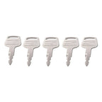 5pcs Ignition Key 719-10306001 KV02 for Kato Excavator (HD)