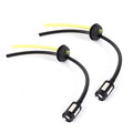 2 Pieces Fuel Hose Tube with Fuel Filter for General Lawn Mowers
