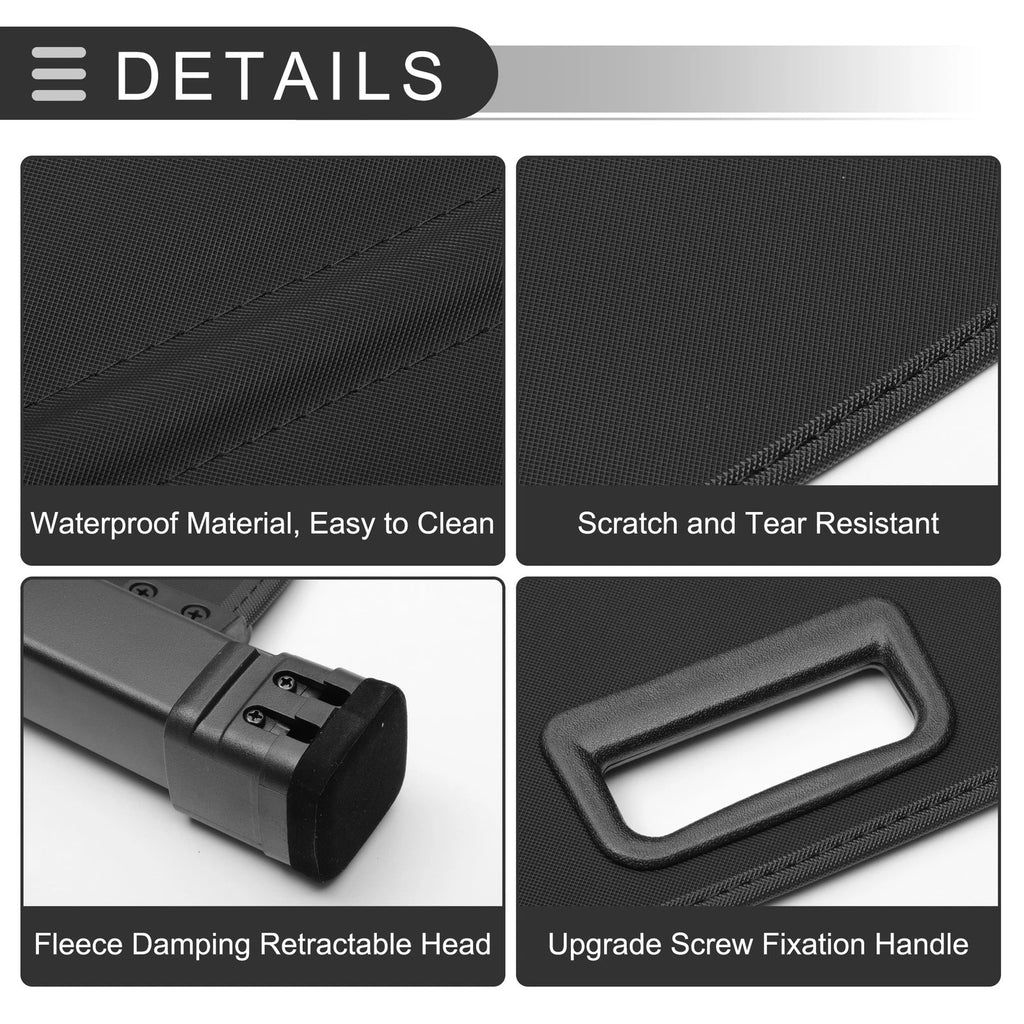 Retractable Cargo Cover for Mercedes-Benz X247 GLB200 GLB220 (2019–2024) Gloss Black