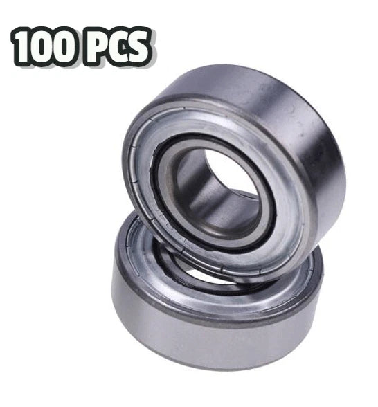 100 Pack Heavy Duty Bearings for Lawn Mower (3/4" Bore) Z9504RST