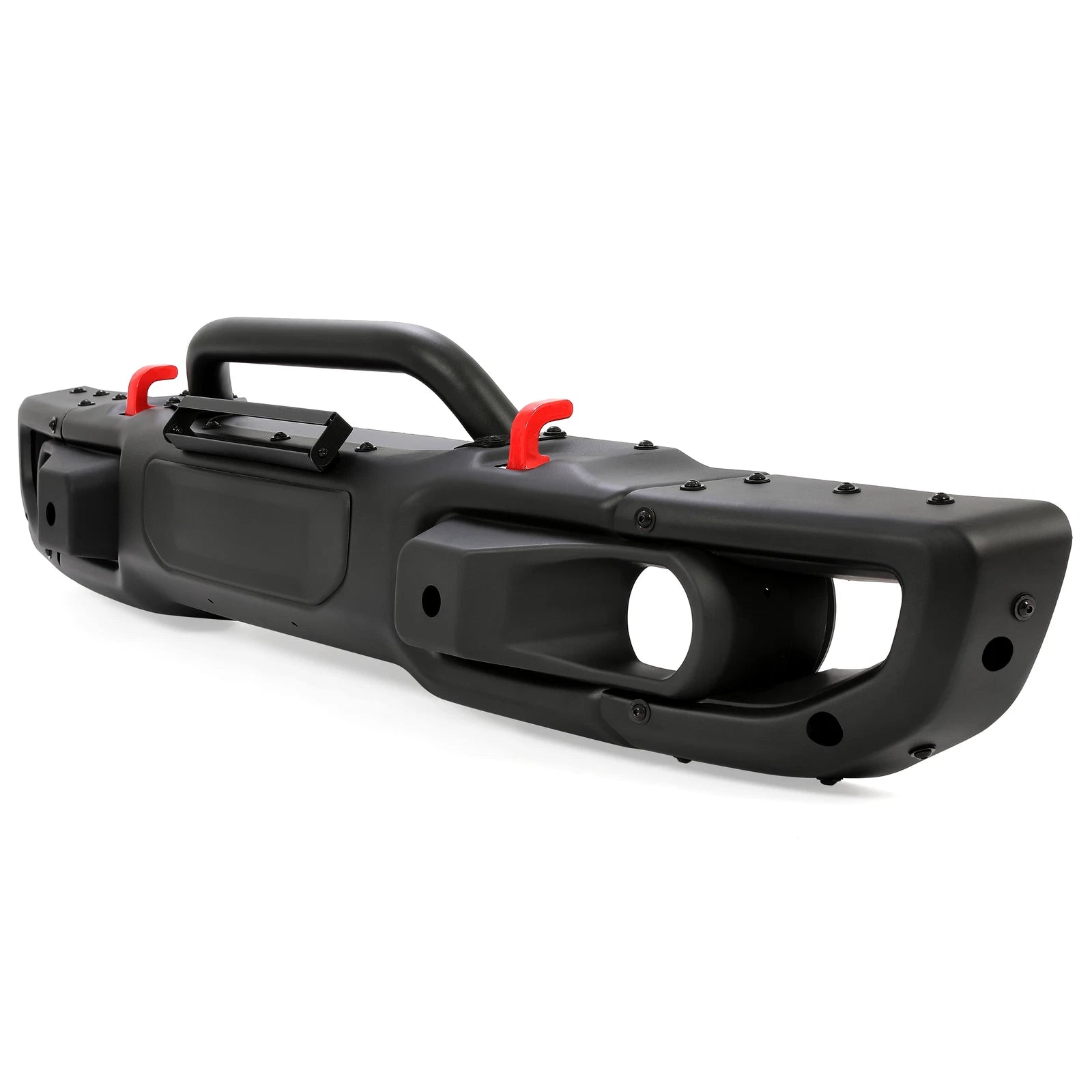 Front Black Bumper for Jeep JK Wrangler Rubicon (2007-2018)
