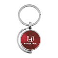 Burgundy Spinner Keychain KC1025.HON.BUR - Officially Licensed for Honda