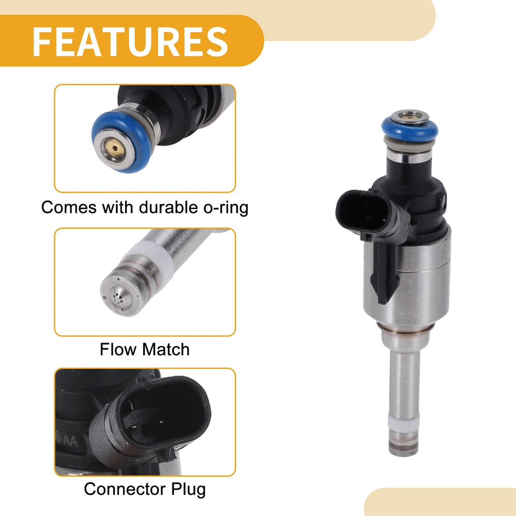 1 Pc No.06L906036AA Fuel Injector for Audi A3 (2015–2018)