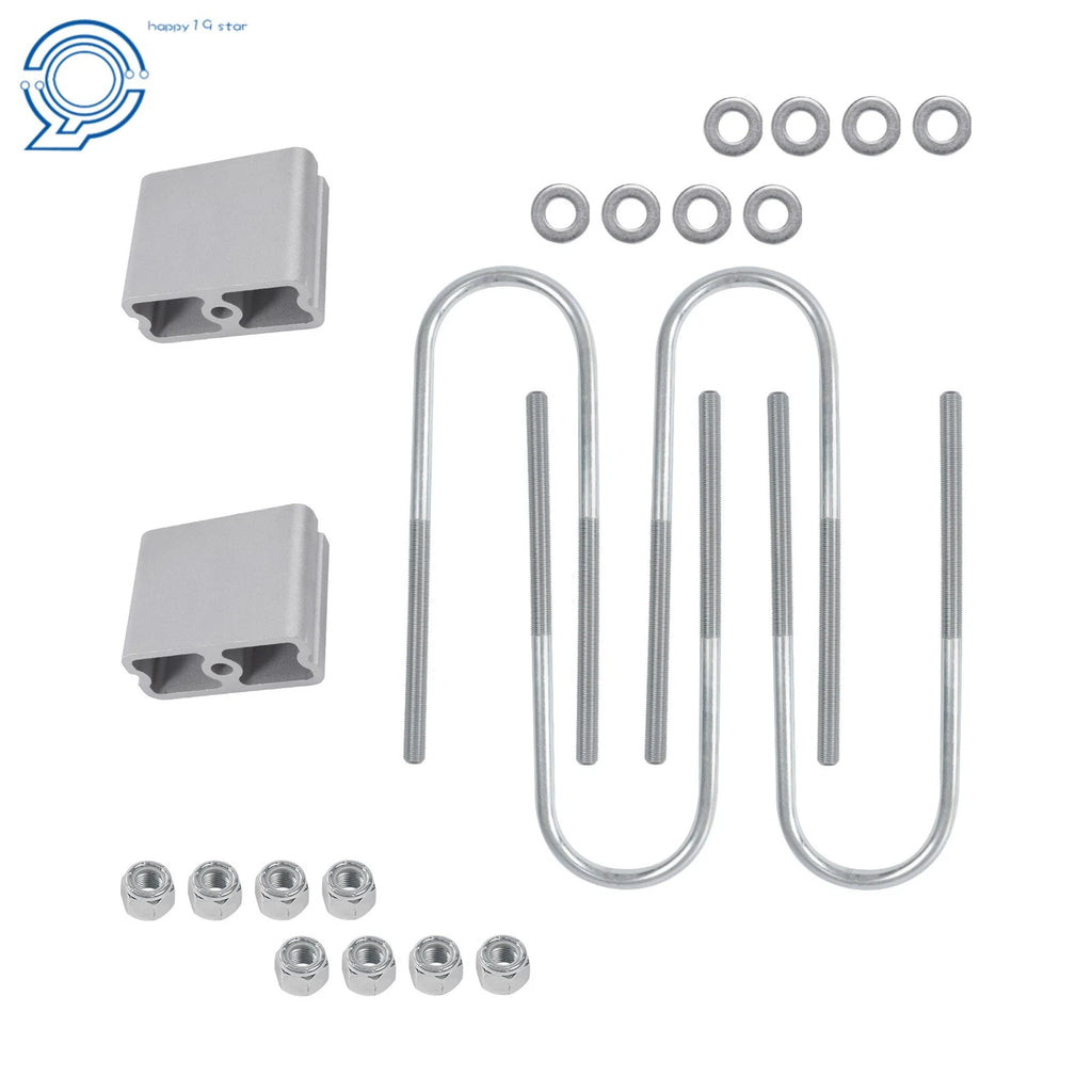 Set of 4 Suspension Body Lowering Blocks with 2° Angle for Nissan 720 (1983–1997)