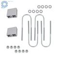 Set of 4 Suspension Body Lowering Blocks with 2° Angle for Nissan 720 (1983–1997)