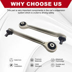 Set of 12 Control Arms & Sway Bar Links for Audi A4 (2000–2008)