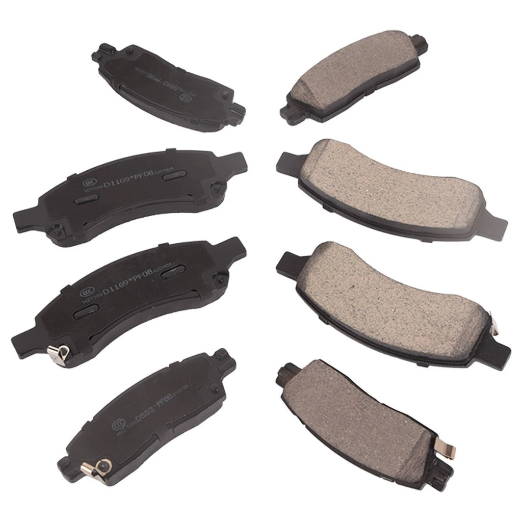 Ceramic Brake Pad Kit for Chevy Traverse GMC Acadia (2009-2023)