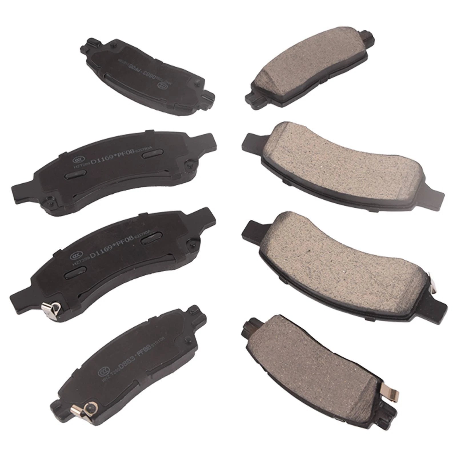 Ceramic Brake Pad Kit for Chevy Traverse GMC Acadia (2009-2023)