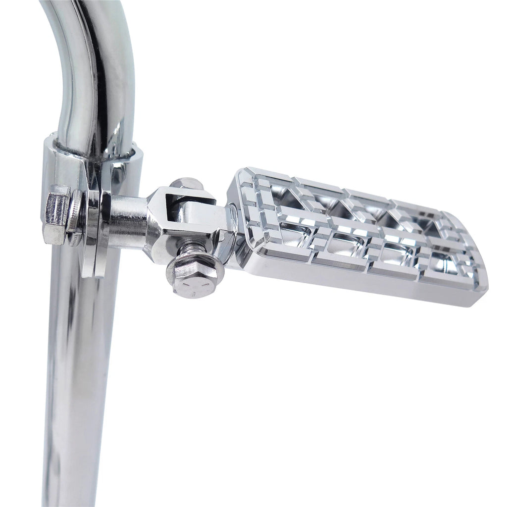CNC Footpeg Rest Kit Chrome for Suzuki Boulevard M90 S50 M50Z (2006–2023)