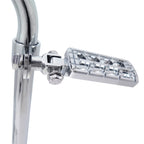 CNC Footpeg Rest Kit Chrome for Suzuki Boulevard M90 S50 M50Z (2006–2023)