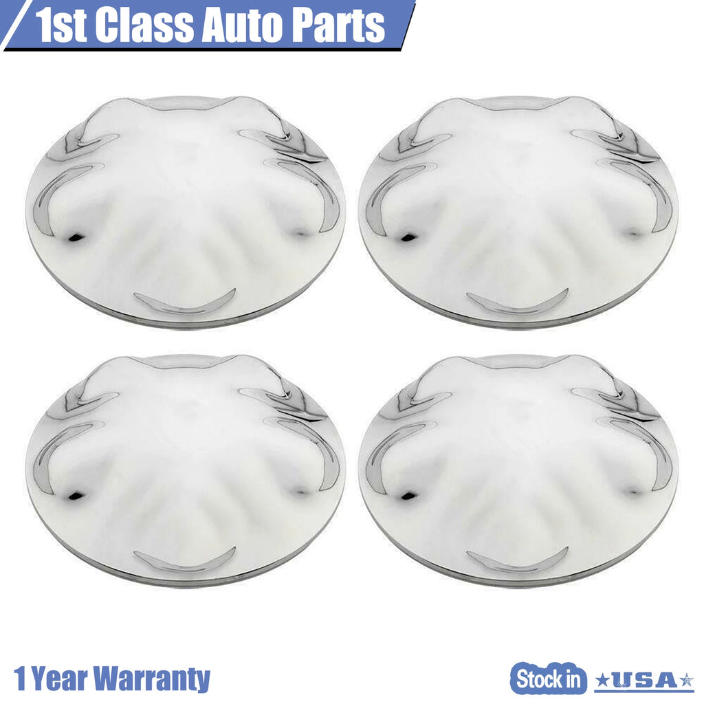 Set of 4 Chrome Wheel Center Hub Caps for Ford F-150 (2000–2004) 909034