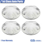 Set of 4 Chrome Wheel Center Hub Caps for Ford F-150 (2000–2004) 909034
