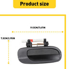 Front Passenger Right Side Exterior Door Panel for Nissan Sentra (2000–2006)