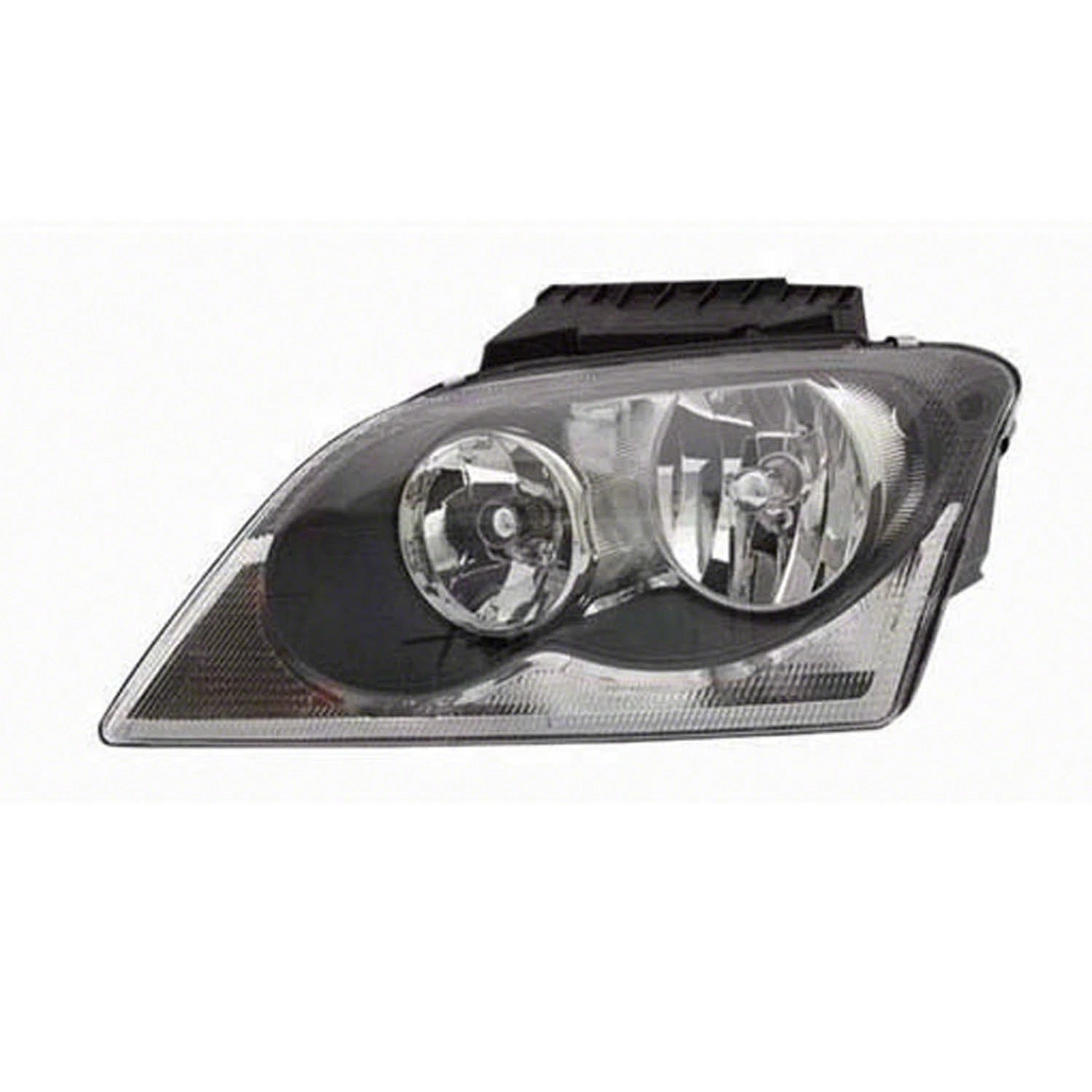 Replacement Driver Side Halogen Head Light Assembly w/o Projector Bulb