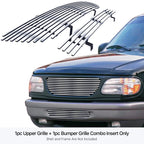 Stainless Steel Chrome Billet Grille Insert for Ford Explorer (1995-1998)