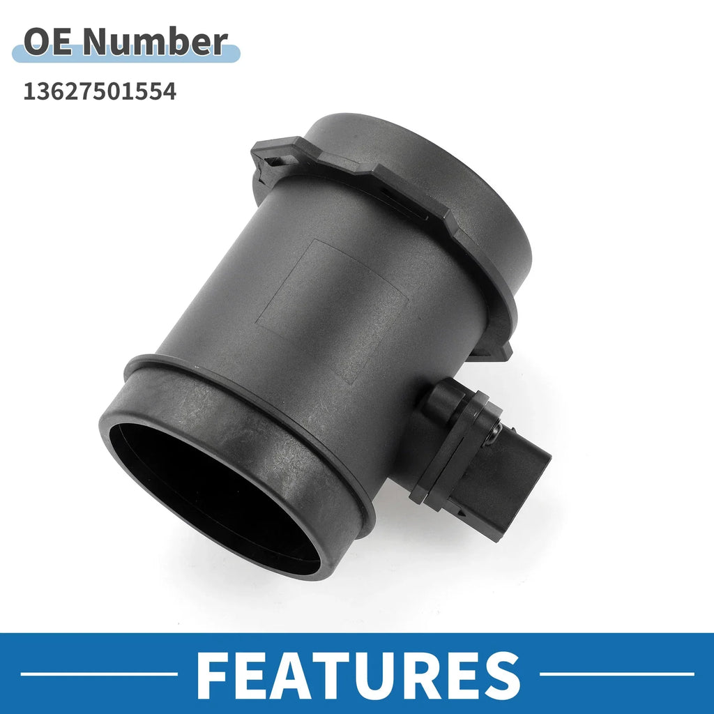 MAF Mass Air Flow Sensor Assembly for BMW 745i V8 4.4L E65 Series