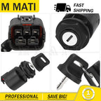 Ignition Switch for Honda Big Red MUV700 (2009–2013) 35100-HL1-A01, 2 Keys
