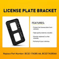 Front License Plate Tag Bracket Holder for Ford F250 Super Duty (2011–2016)