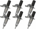 6X Fuel Injector 127-8205 0R8479 for Caterpillar 3116 Loader (910F, 910E)