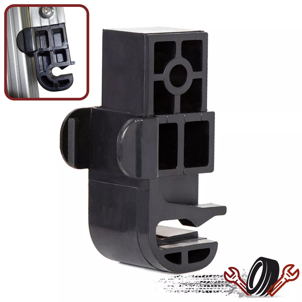 Bimini Top Latch for Pontoon Boats (Black Plastic)