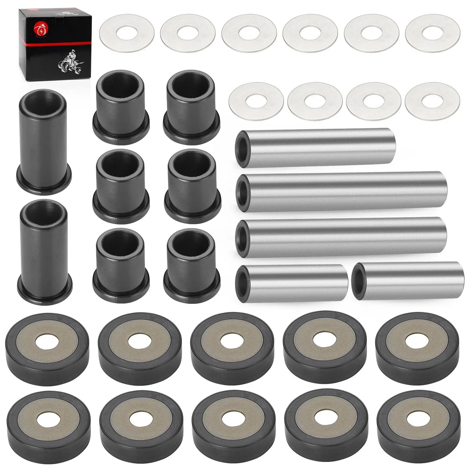 Rear A-Arm Suspension Bushing Rebuild Kit for Suzuki KingQuad 700 LT-A700X (2005–2007)