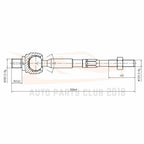 Set of 8 Front Lower Control Arms & Tie Rods for Chevrolet Aveo (2004-2011)
