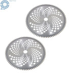 Set of 4 Carbide Tip Brush Blades for Cutter Trimmer 10"