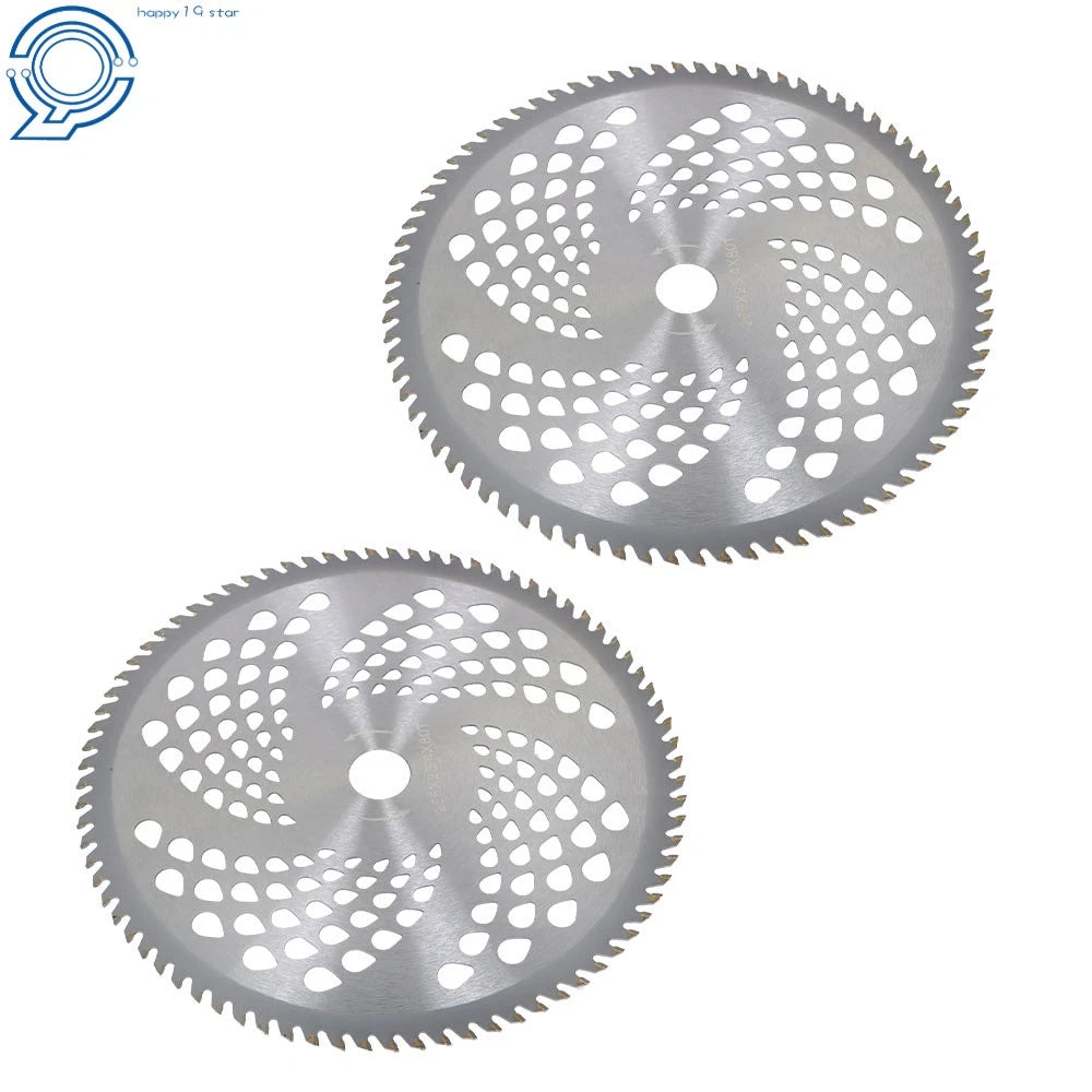 Set of 4 Carbide Tip Brush Blades for Cutter Trimmer 10"